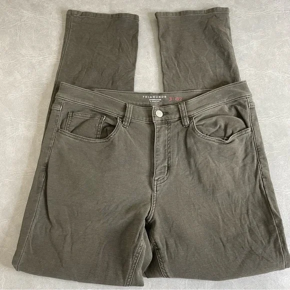 7 Diamonds Charcoal Slim Jeans 33 x 32 - Picture 6 of 6